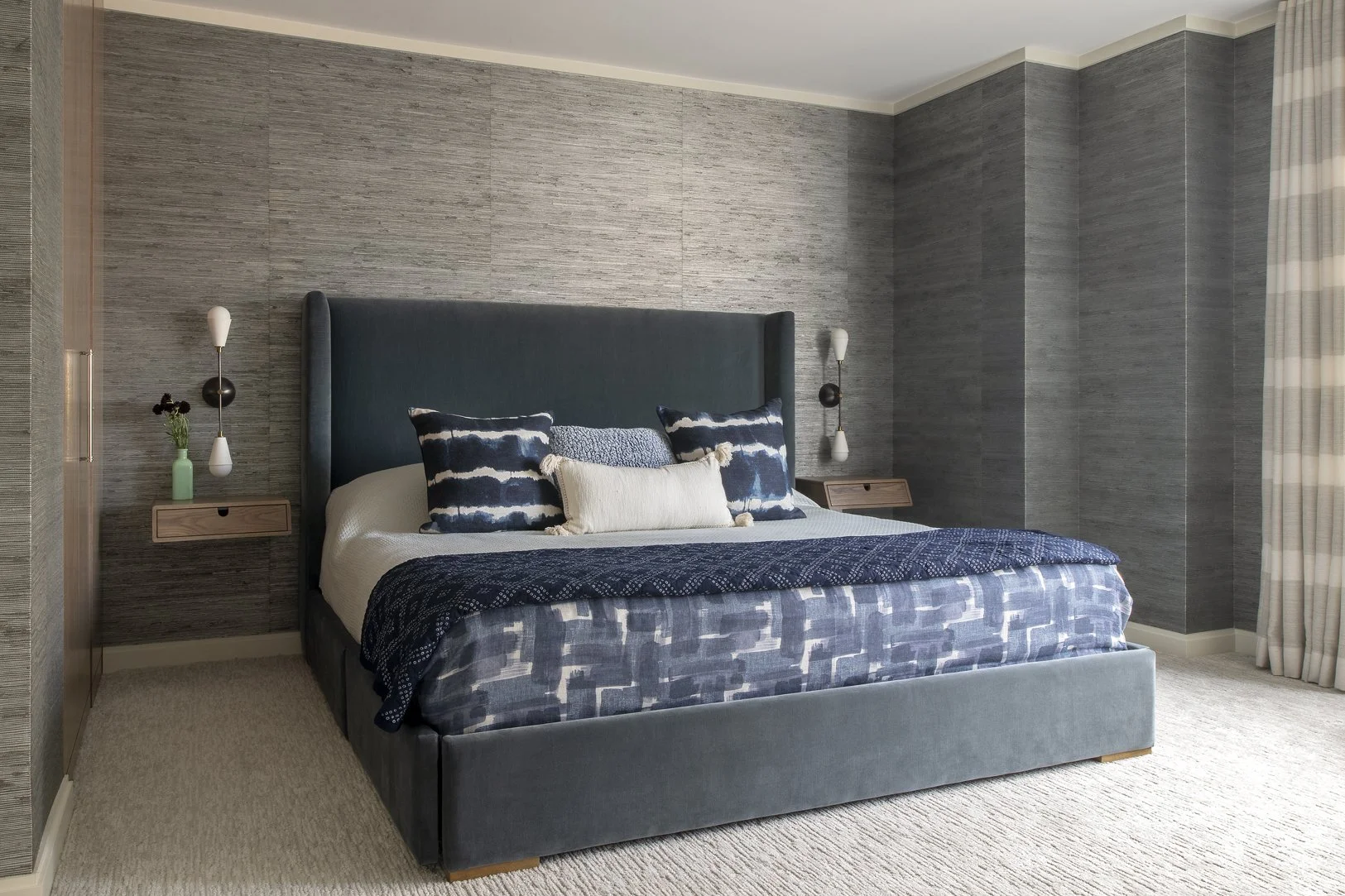 Luxury interior design by HCO Interiors featuring bespoke residential interiors, custom furnishings, modern living spaces and full-service interior design in New Jersey and New York.