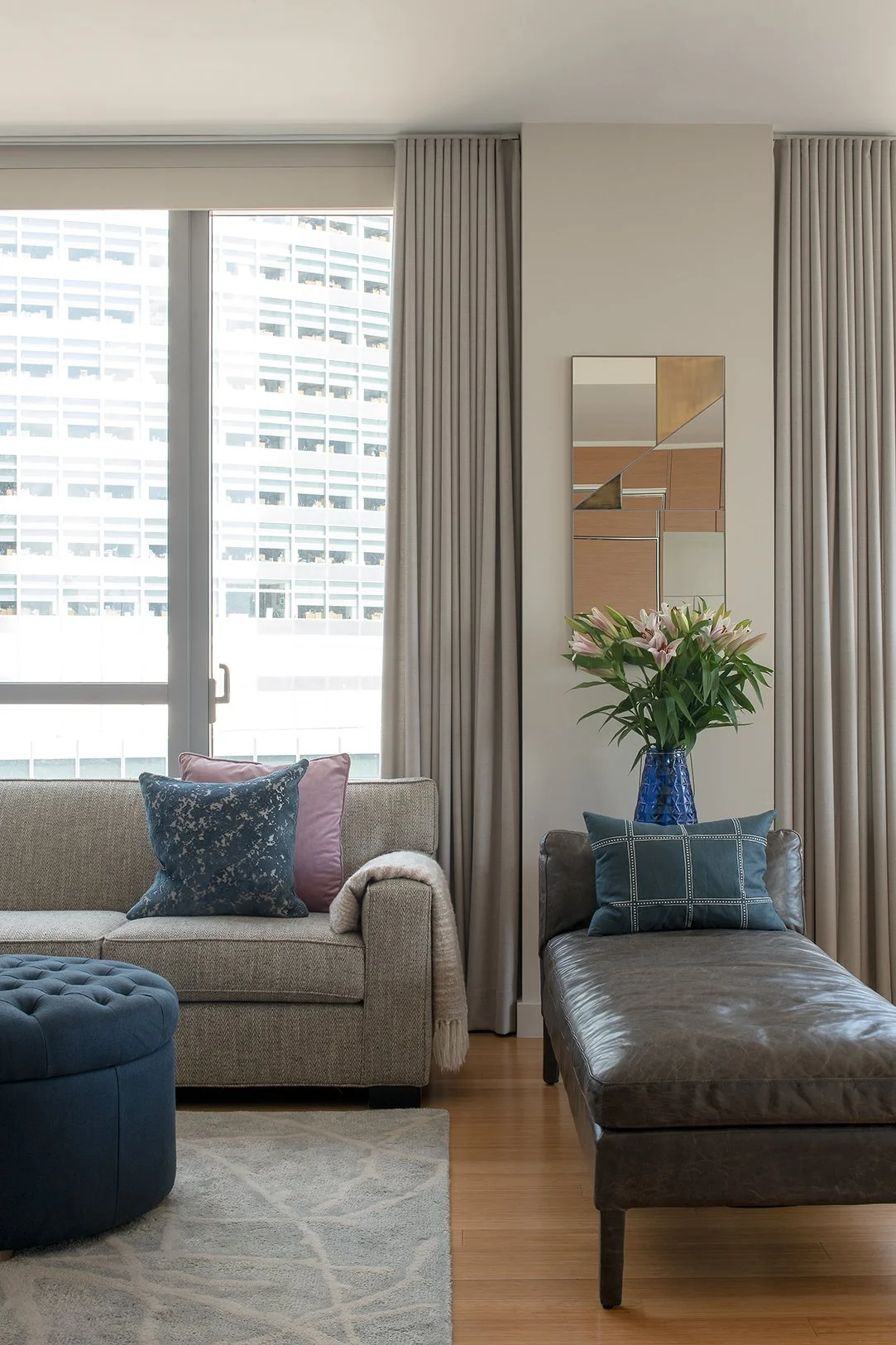 Luxury interior design by HCO Interiors featuring bespoke residential interiors, custom furnishings, modern living spaces and full-service interior design in New Jersey and New York.