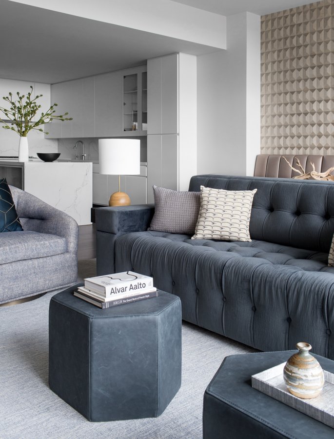 Luxury interior design by HCO Interiors featuring bespoke residential interiors, custom furnishings, modern living spaces and full-service interior design in New Jersey and New York.