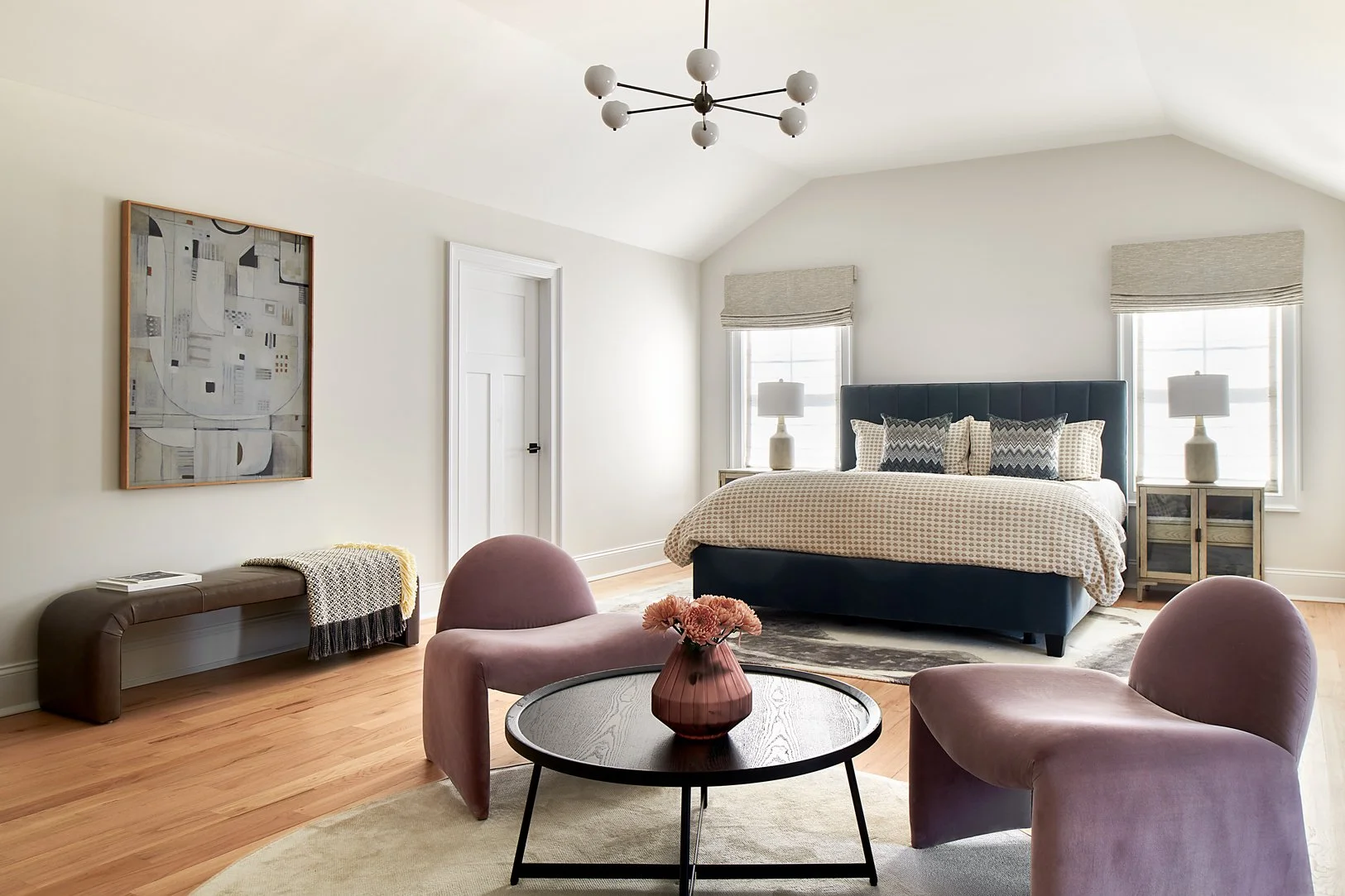 Luxury interior design by HCO Interiors featuring bespoke residential interiors, custom furnishings, modern living spaces and full-service interior design in New Jersey and New York.