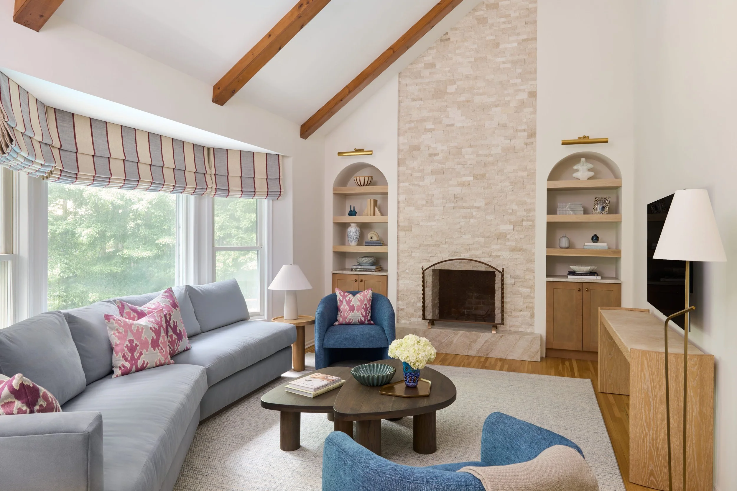 Luxury interior design by HCO Interiors featuring bespoke residential interiors, custom furnishings, modern living spaces and full-service interior design in New Jersey and New York.