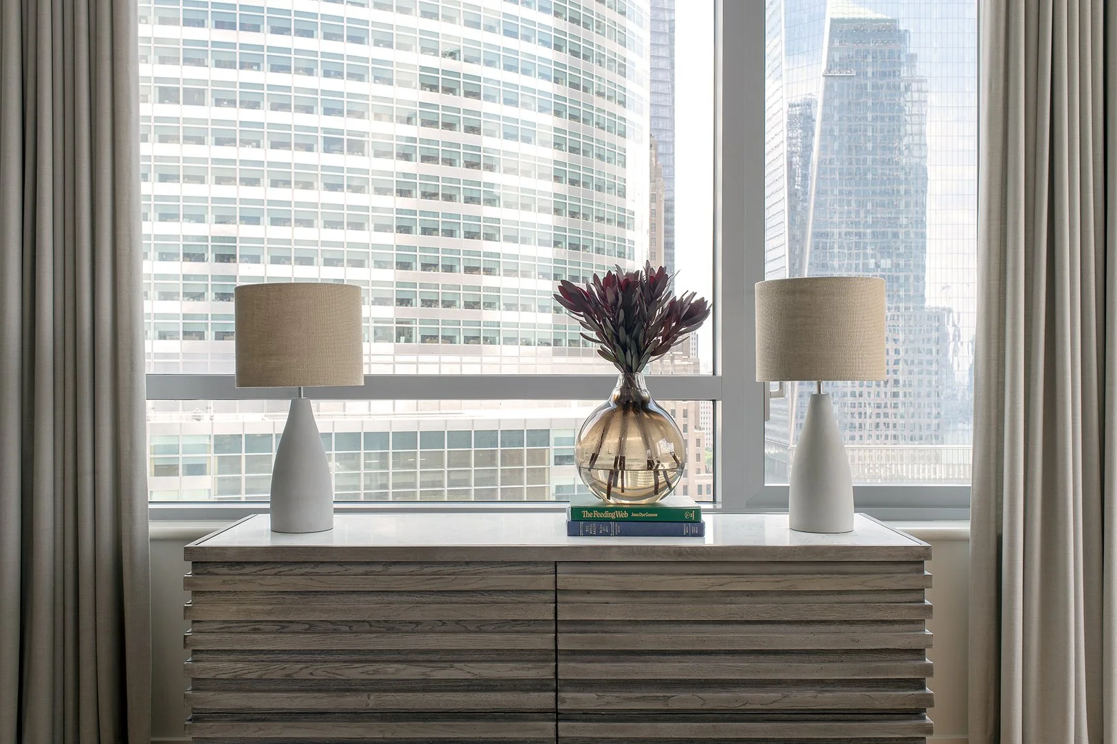 Luxury interior design by HCO Interiors featuring bespoke residential interiors, custom furnishings, modern living spaces and full-service interior design in New Jersey and New York.