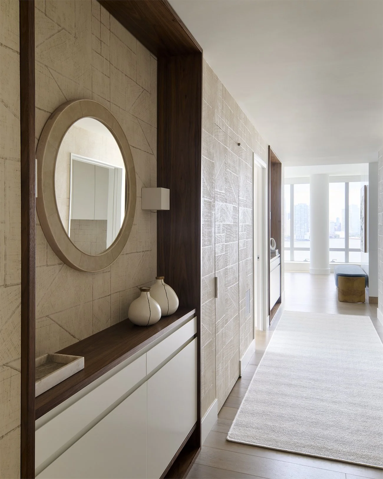 Luxury interior design by HCO Interiors featuring bespoke residential interiors, custom furnishings, modern living spaces and full-service interior design in New Jersey and New York.