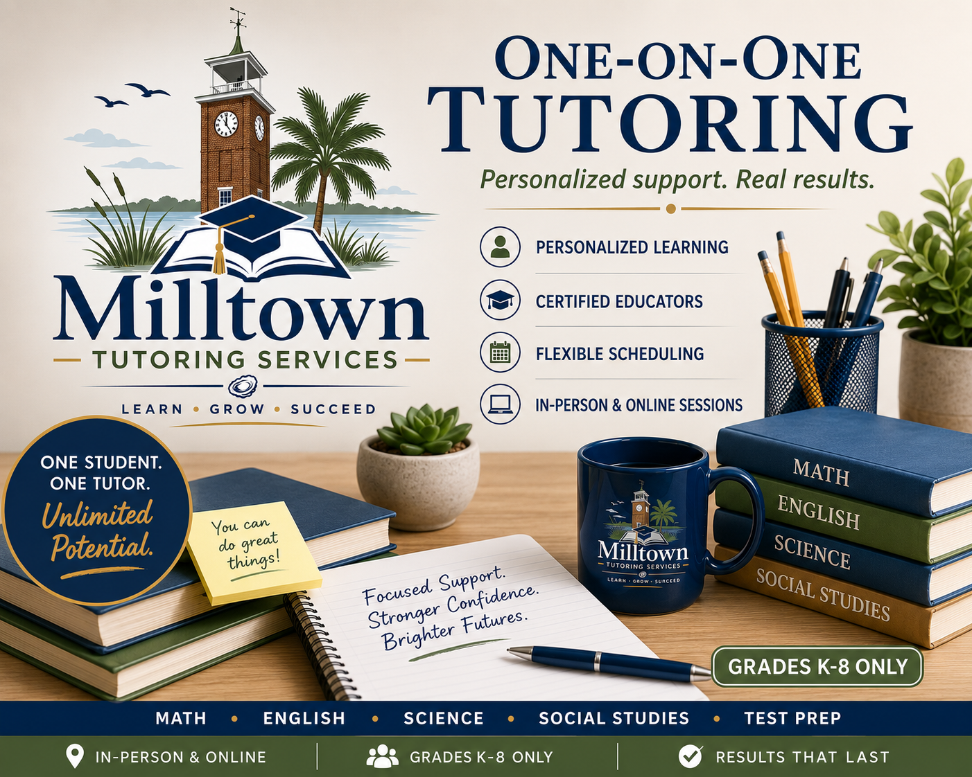1 on 1 Tutoring
