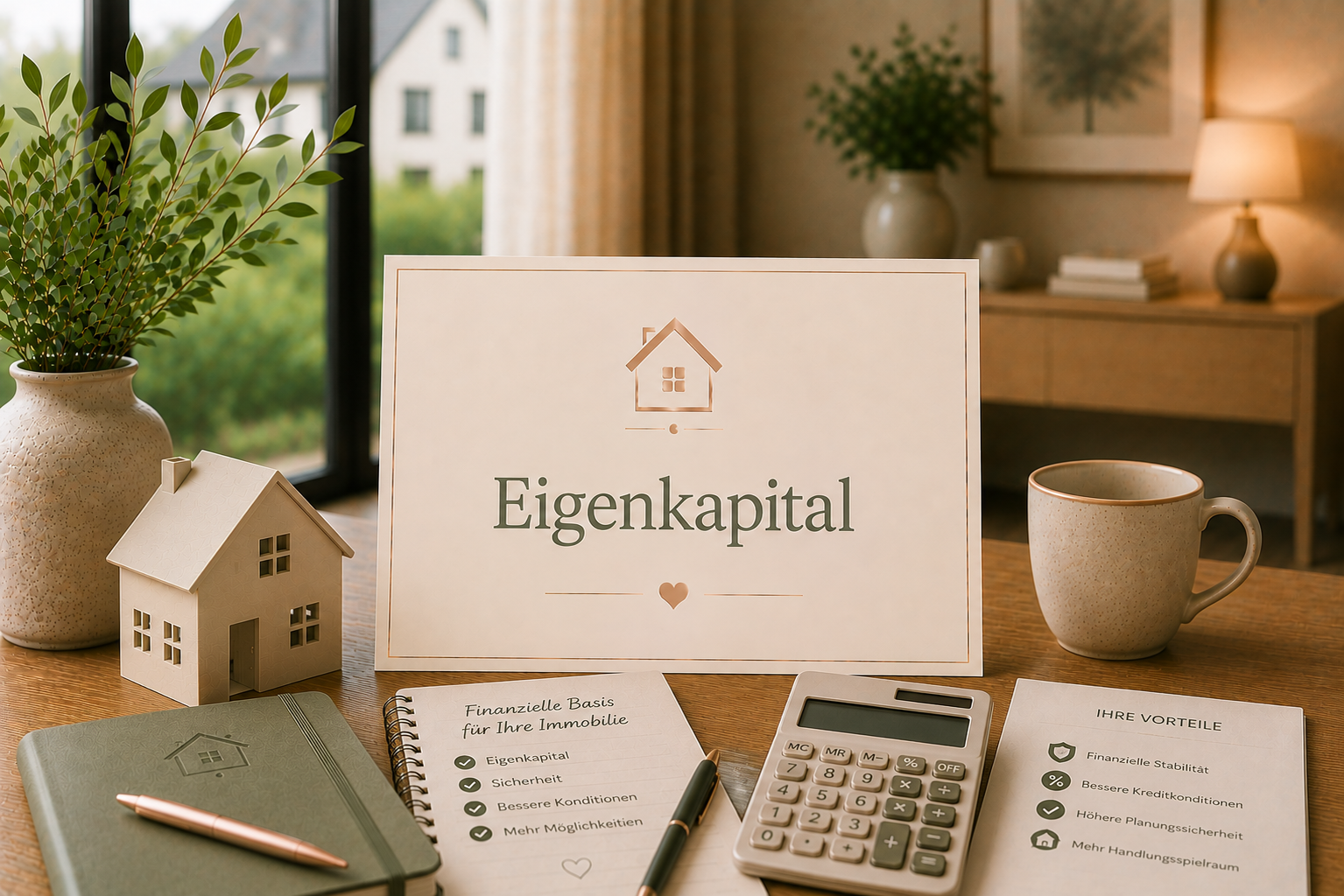 Wie viel Eigenkapital ist beim Immobilienkauf sinnvoll?