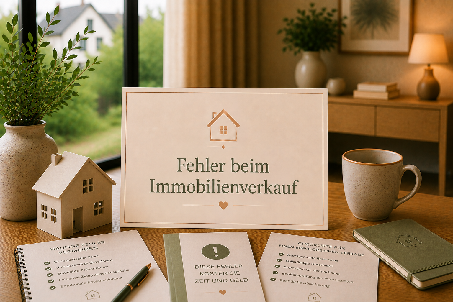 Typische Fehler beim Immobilienverkauf und wie Sie sie vermeiden.