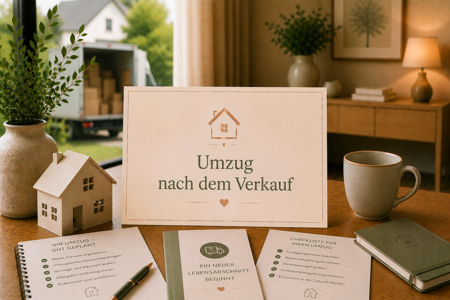 Umzug nach dem Verkauf. Die wichtigsten Schritte!