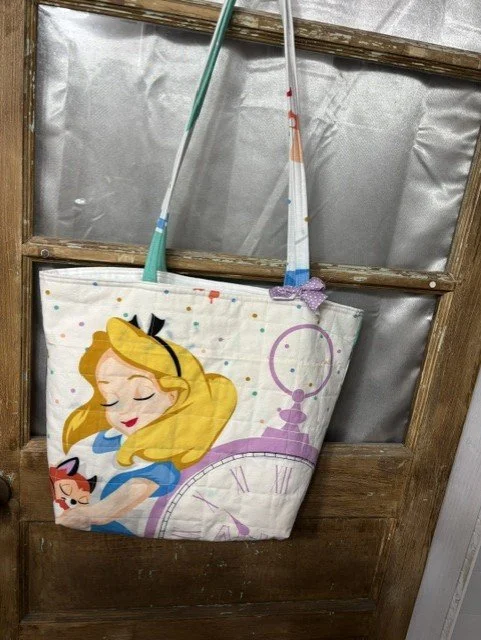 Quilted Alice tote bag