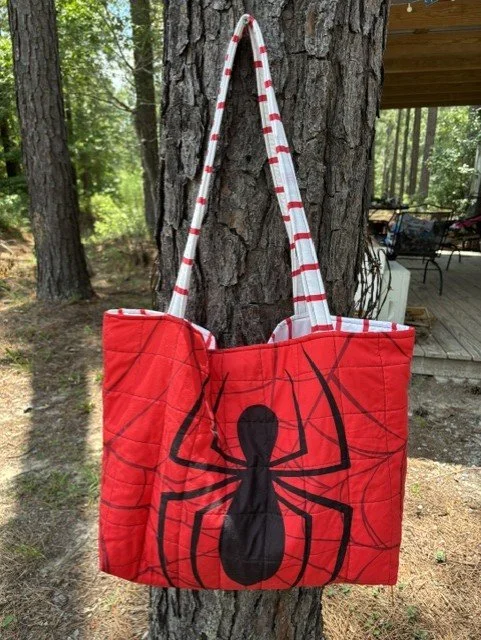 Quilted Spider Tote