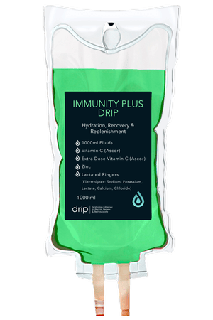 The Immunity Plus IV bag