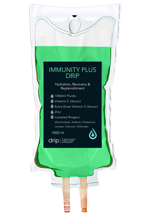 Immunity Plus IV drip bag