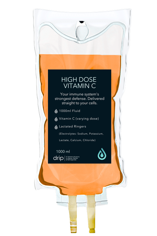 High Dose Vitamin C IV drip bag