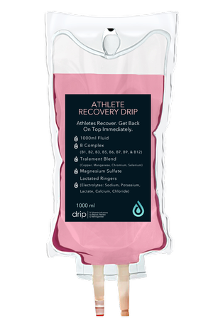 The Athlete Recovery IV bag