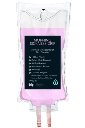 The Morning Sickness IV bag
