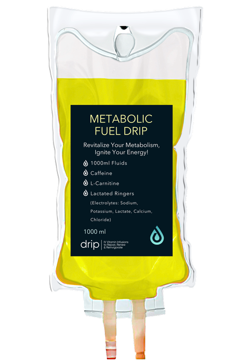 Metabolic Fuel IV drip bag