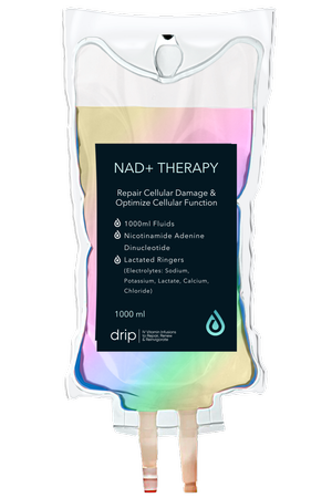 The NAD+ IV bag