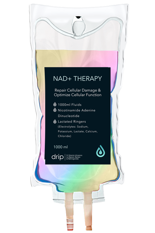 NAD+ IV drip bag