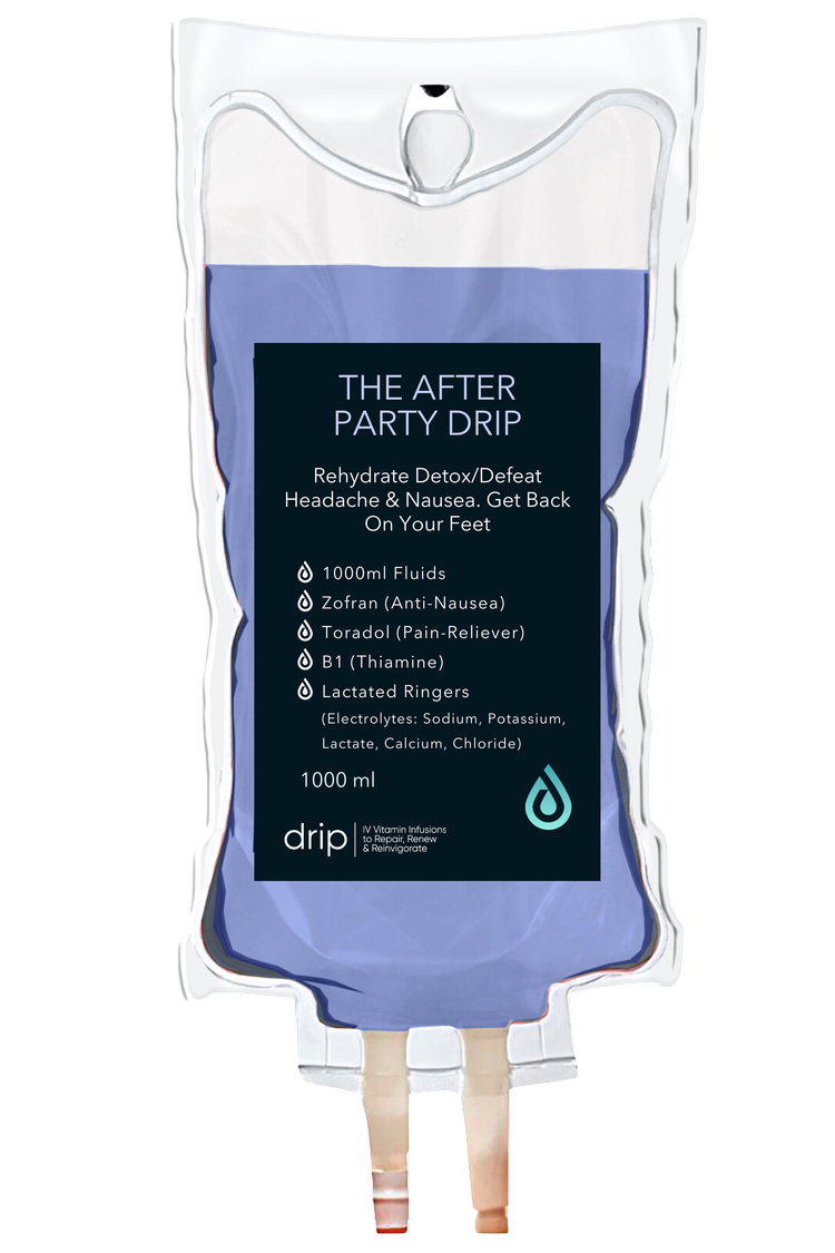 After Party IV drip bag