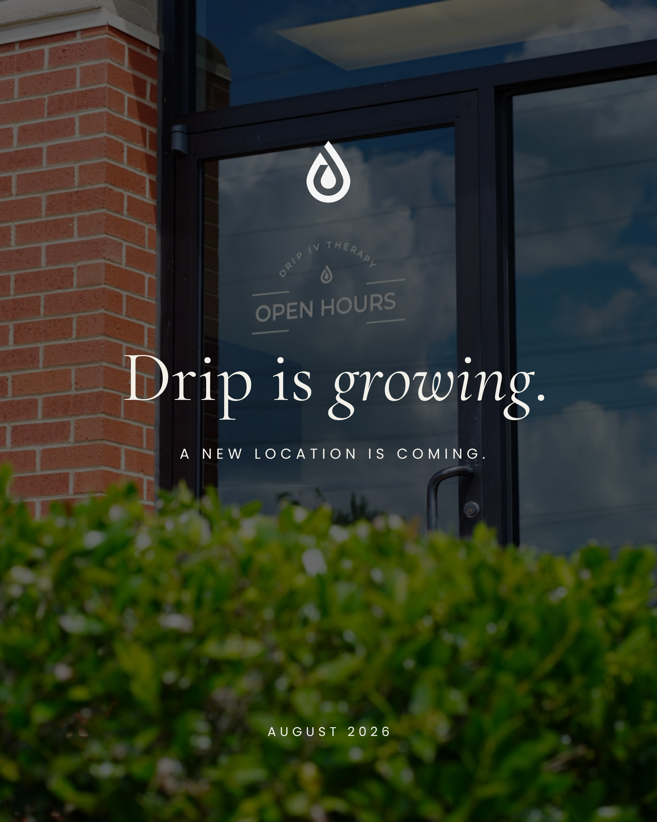 We're Opening on Valleydale Road: Drip 280 Soft Opens at the End of August