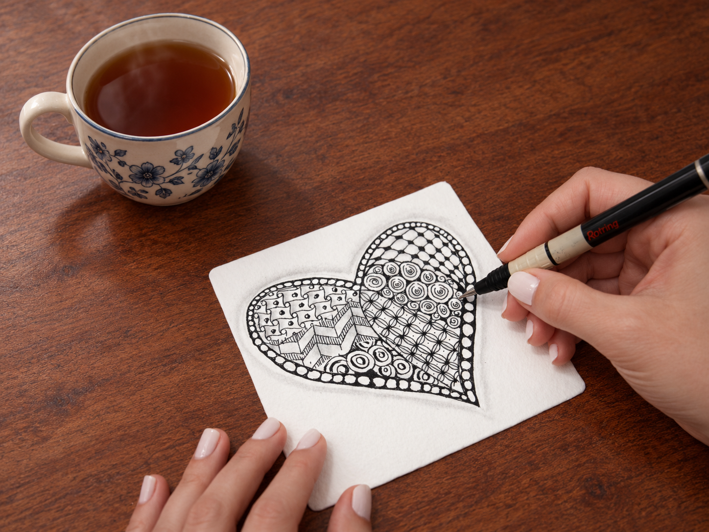 Zentangle Art Workshop - Nov. 1 – Charcuterie with a side of Zen - 11:30am-1:30pm