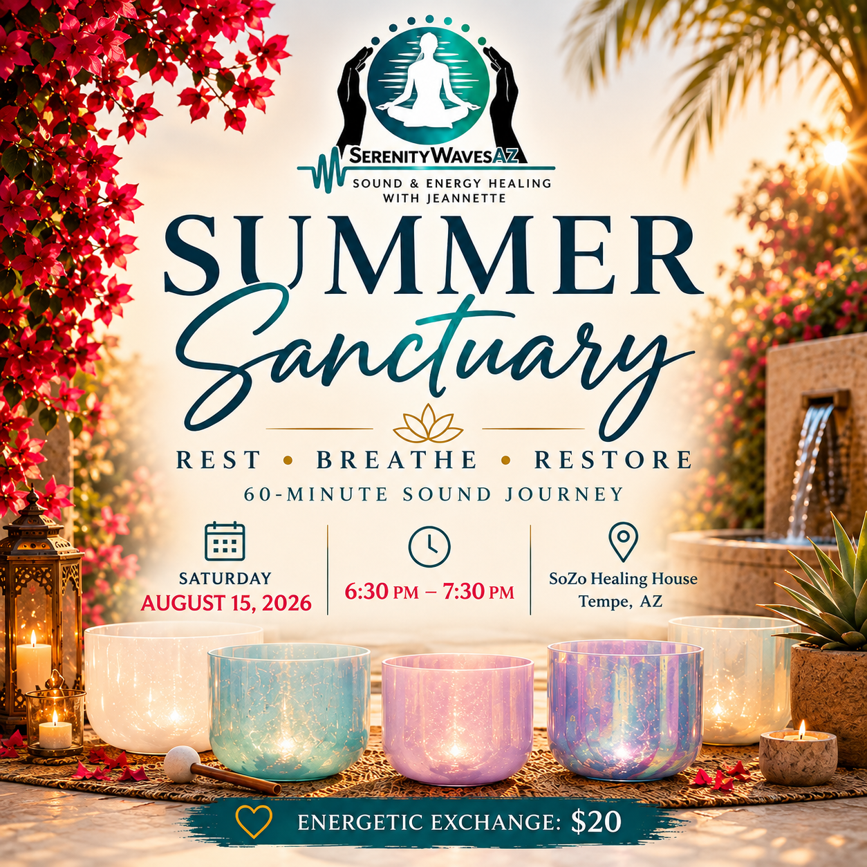 Summer Sanctuary Sound Journey