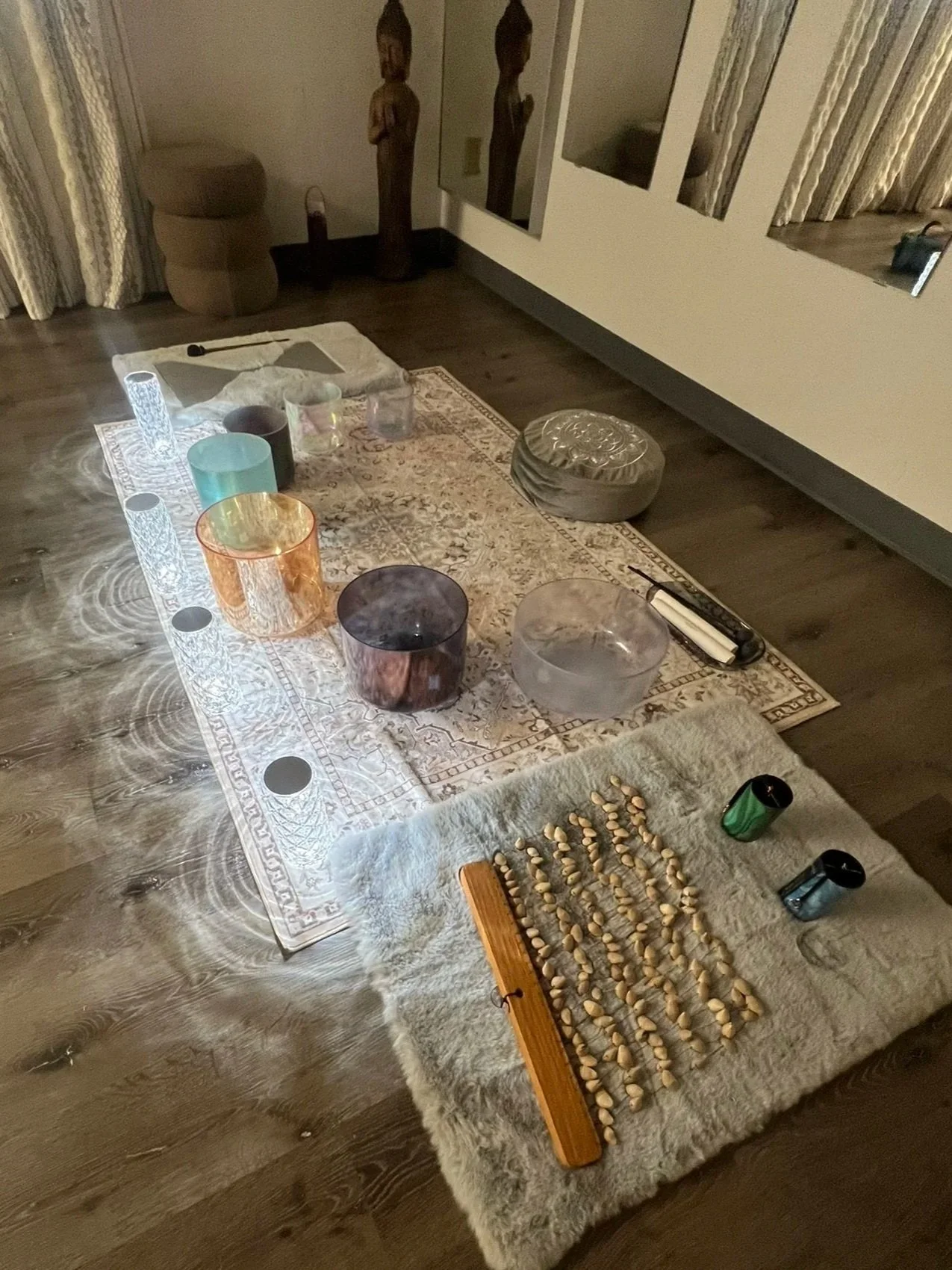 Crystal Tones alchemy bowls and curated instruments for a resonant, immersive sound bath.