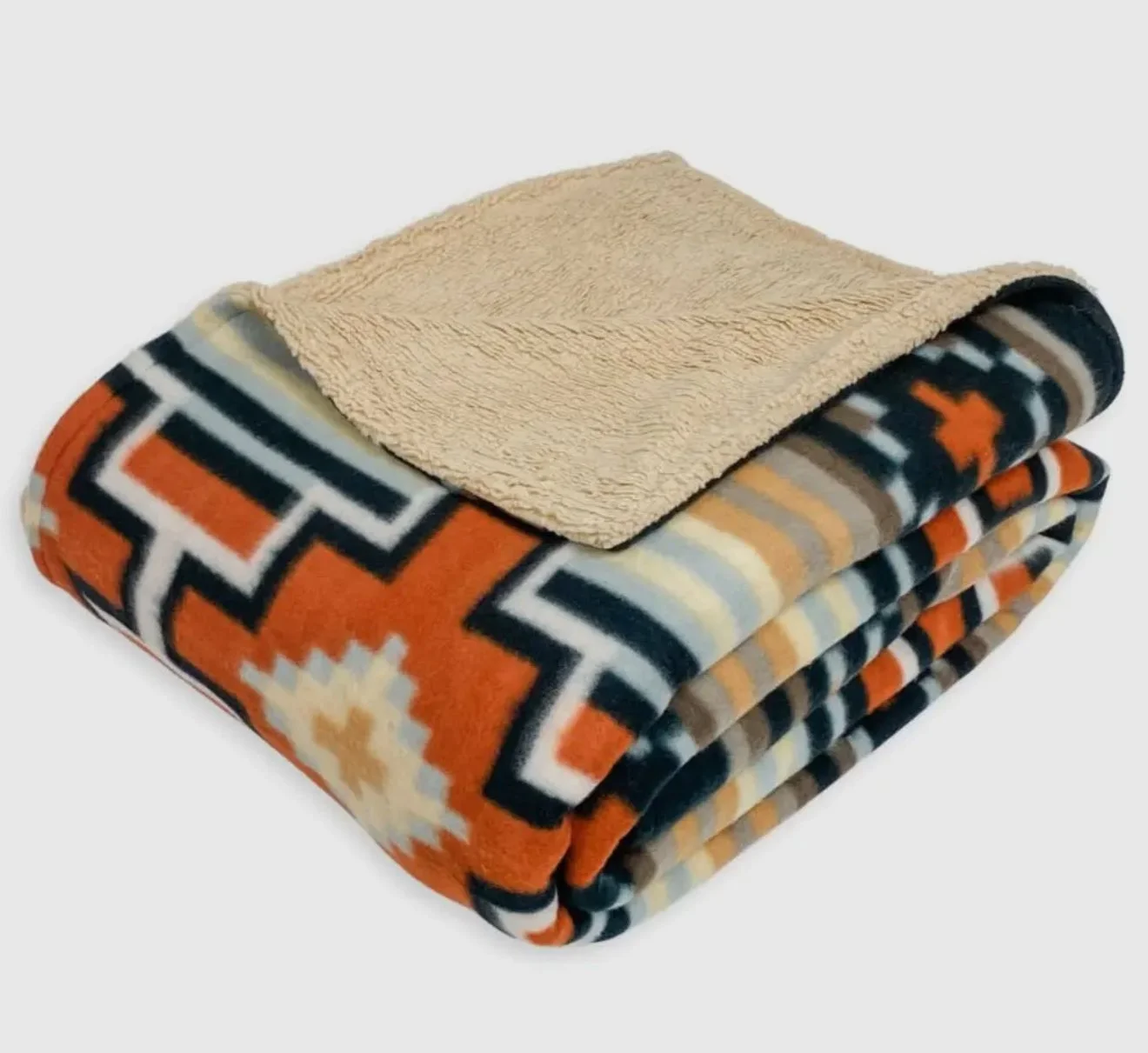 Sherpa Blankets with Patch