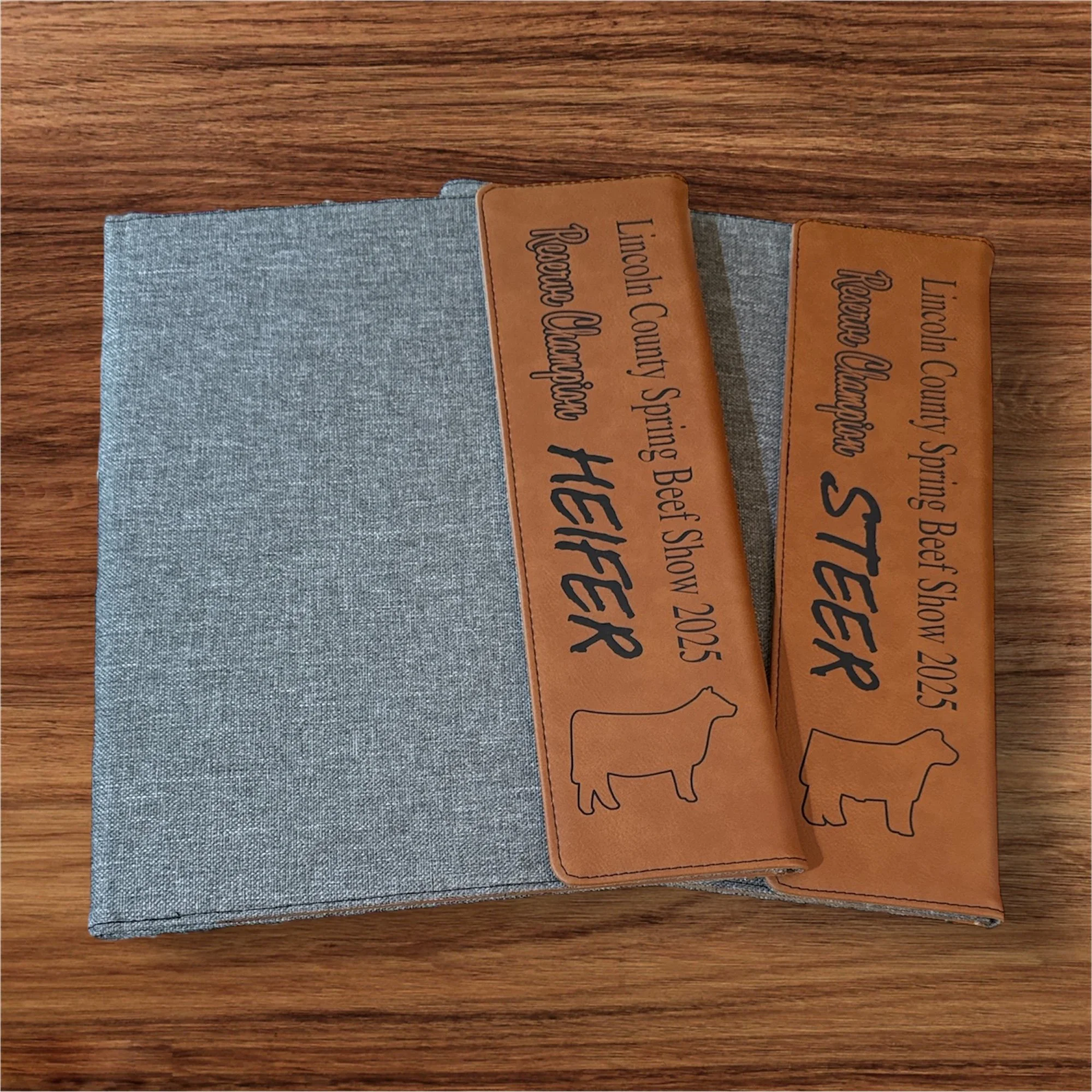 Custom Portfolio with Flap (9 1/2 x 12)