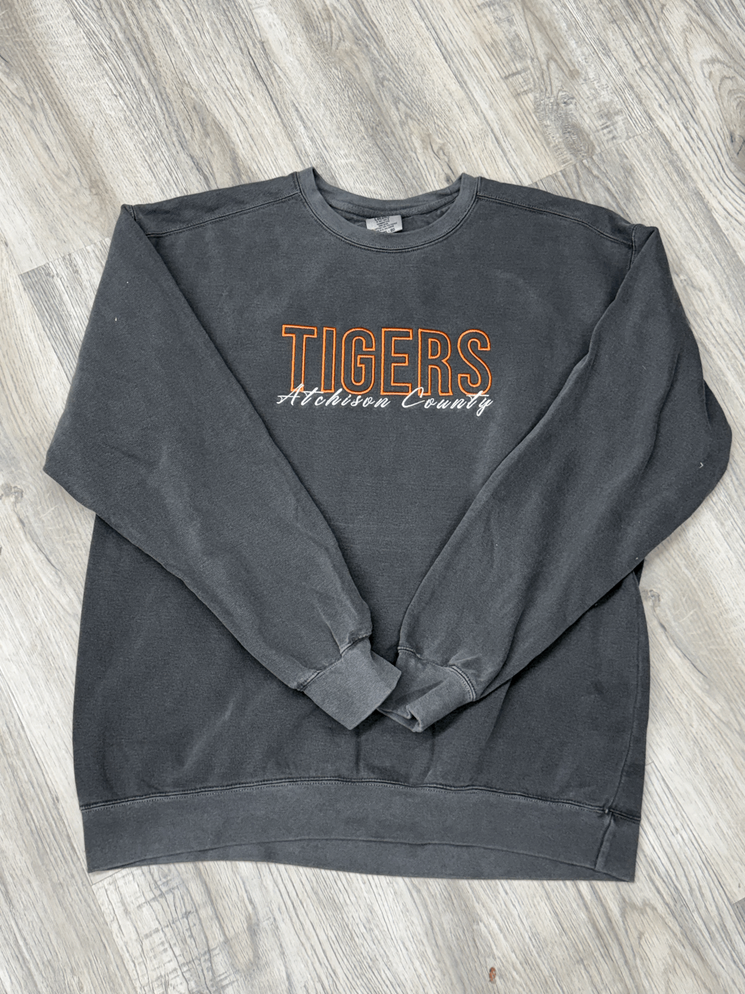 TIGERS Atchison County - Adult Comfort Colors Crewneck