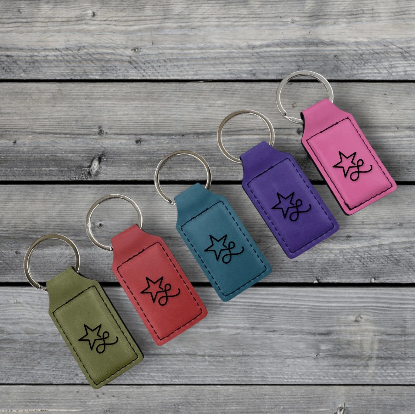 Leatherette keychains colors 2.jpg