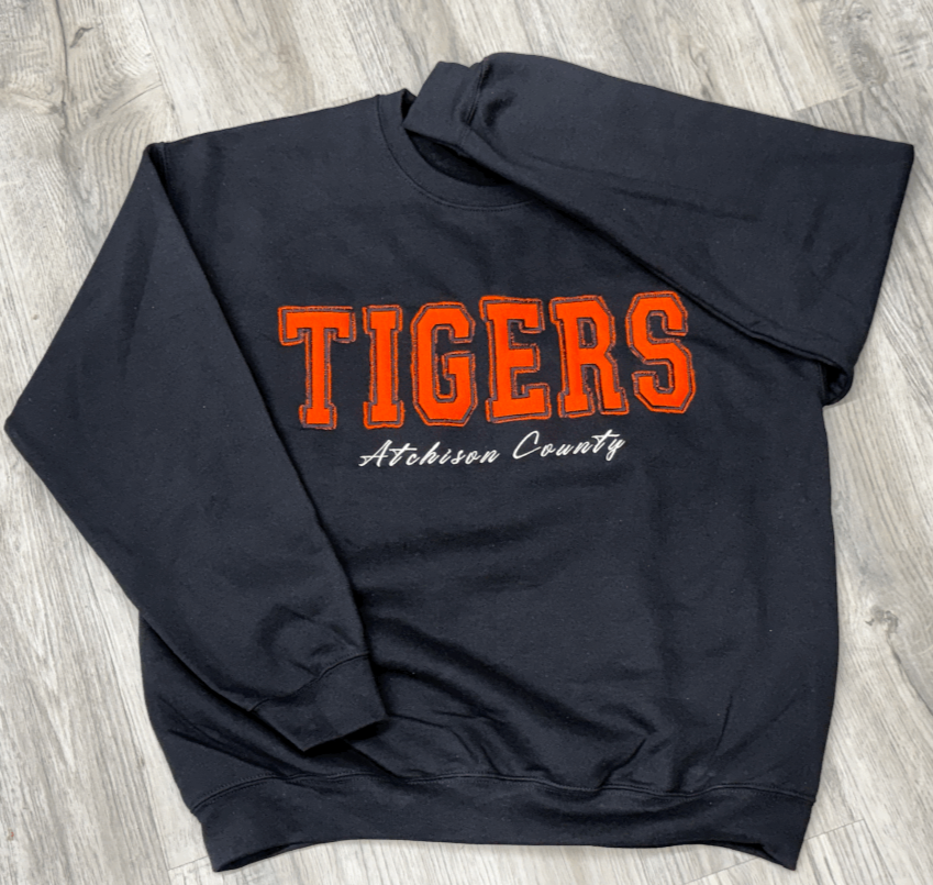 Roughed Out TIGERS Atchison County - Adult Independent Hoodie