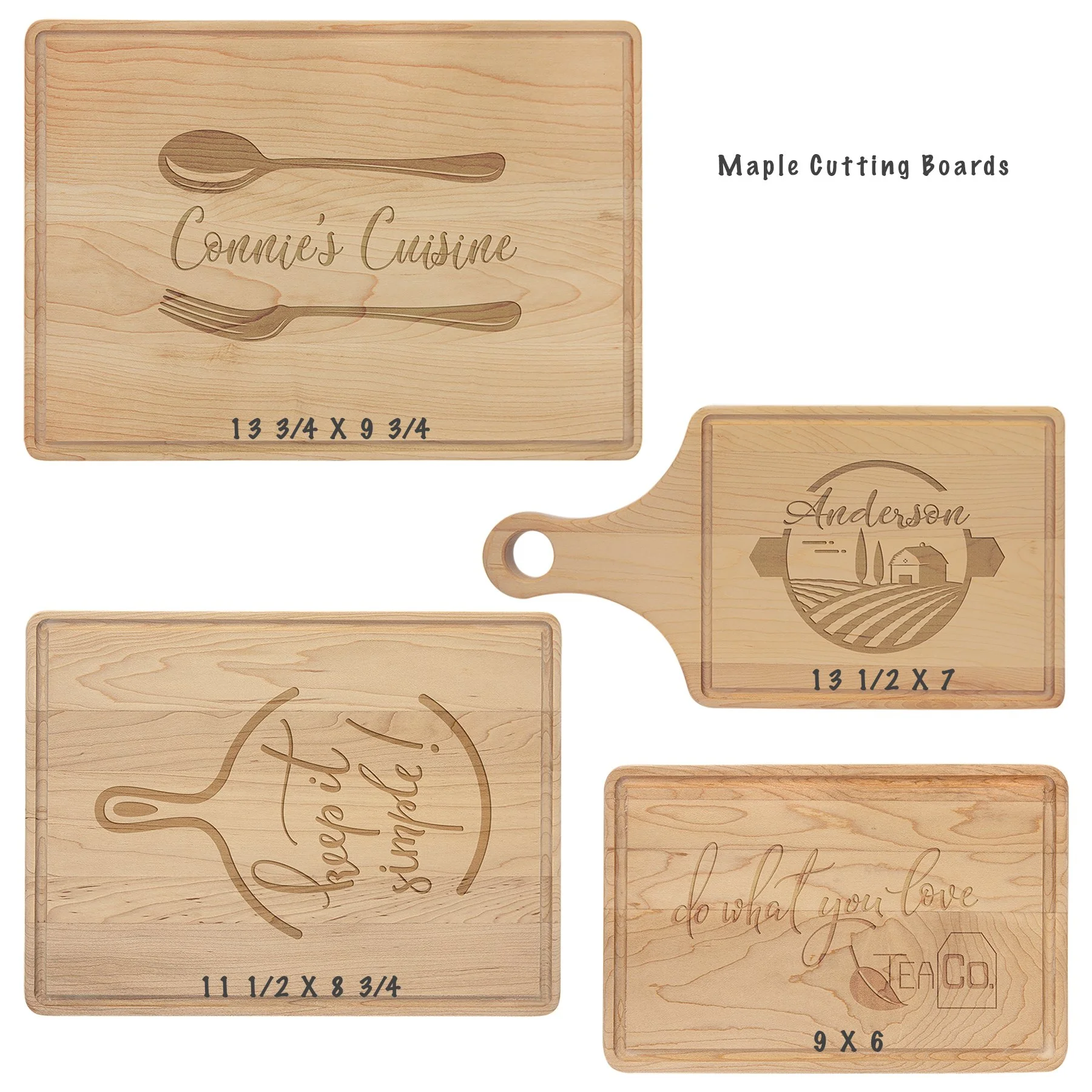Maple Custom Cutting Boards