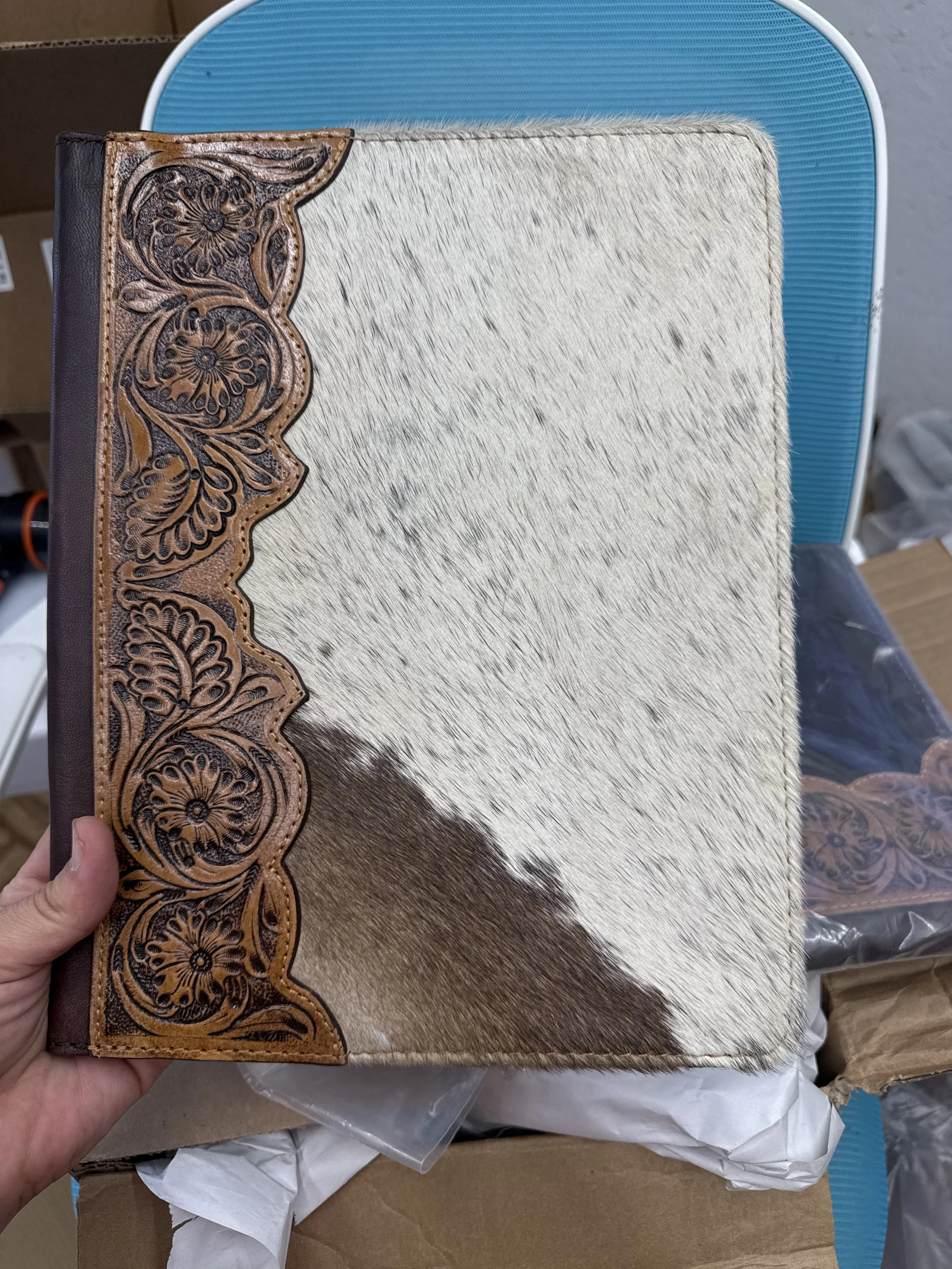 Cowhide Custom Portfolios