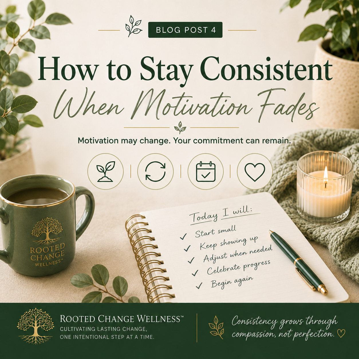How to Stay Consistent When Motivation Fades