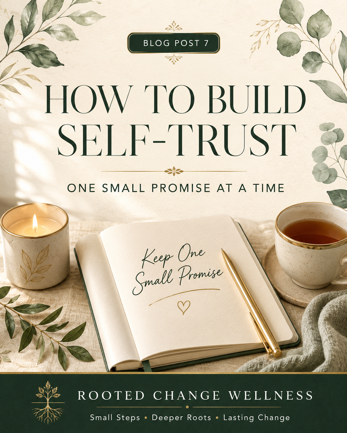 How to Build Self-Trust One Small Promise at a Time