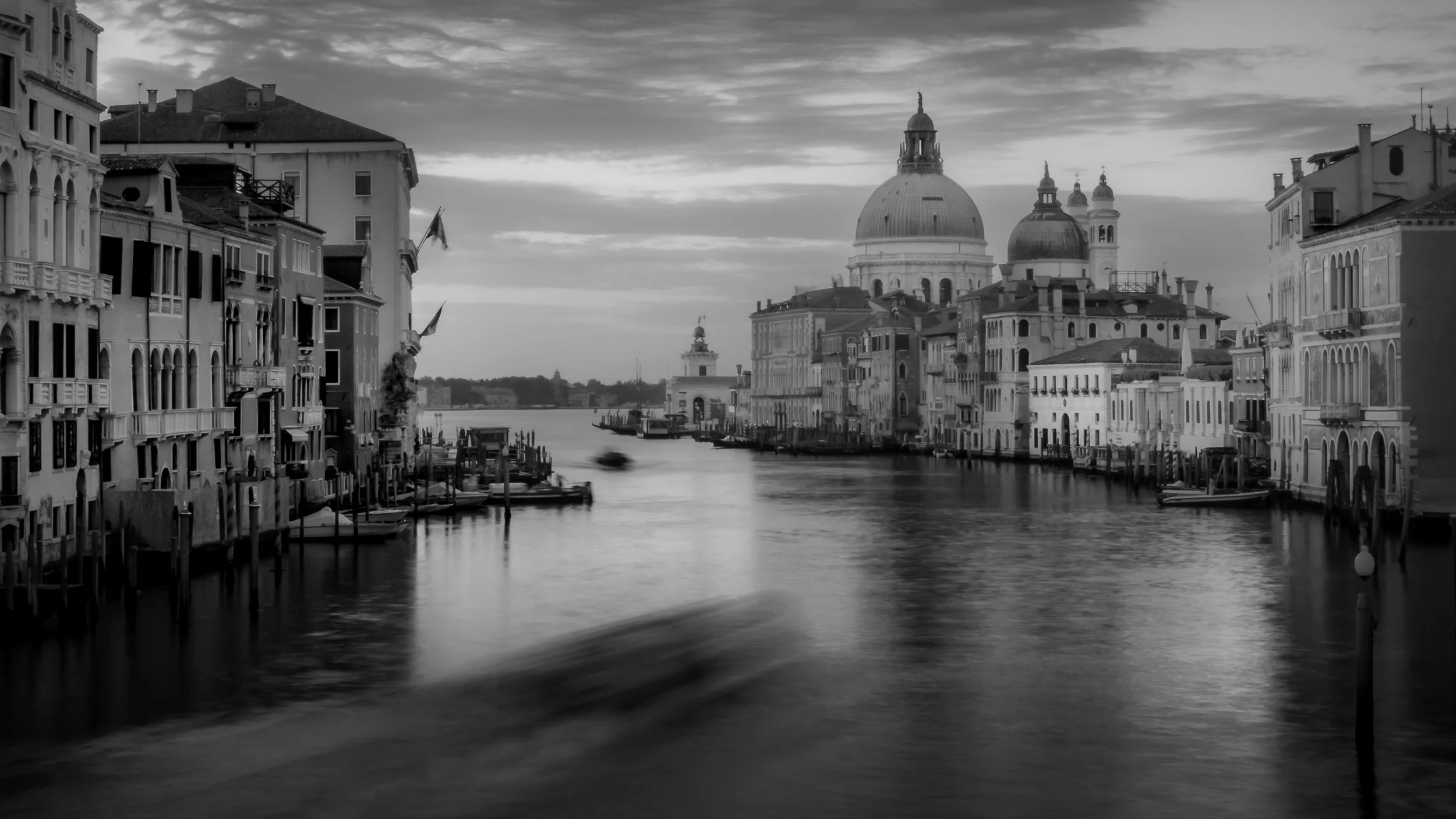 Salute Church from the Accademia Bridge, Venice