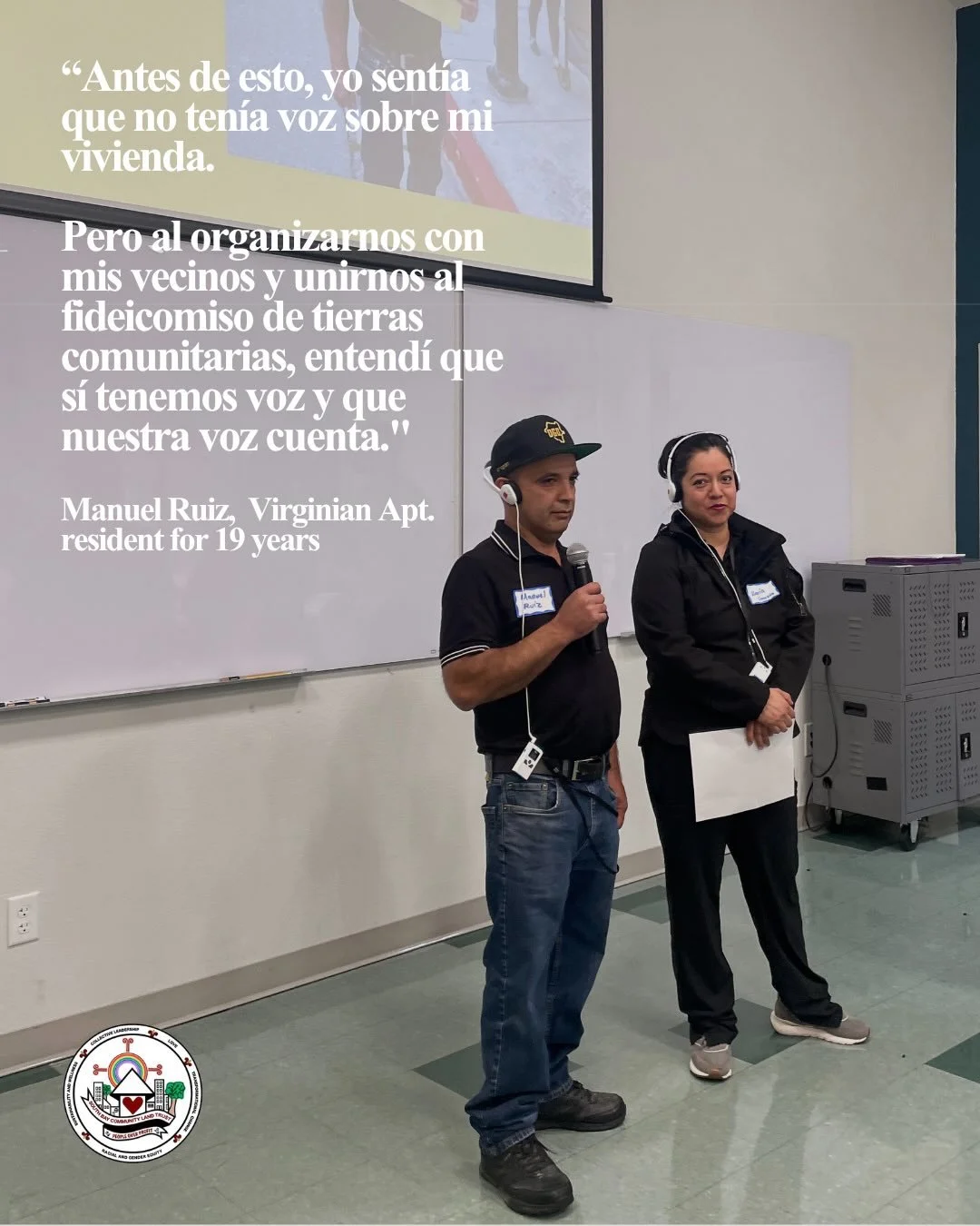 &ldquo;Before this, I felt like I didn&rsquo;t have a voice in decisions about my housing. But by organizing with my neighbors and joining the community land trust, I understood that we do have a voice and that our voice matters.&rdquo;
&mdash; Manue