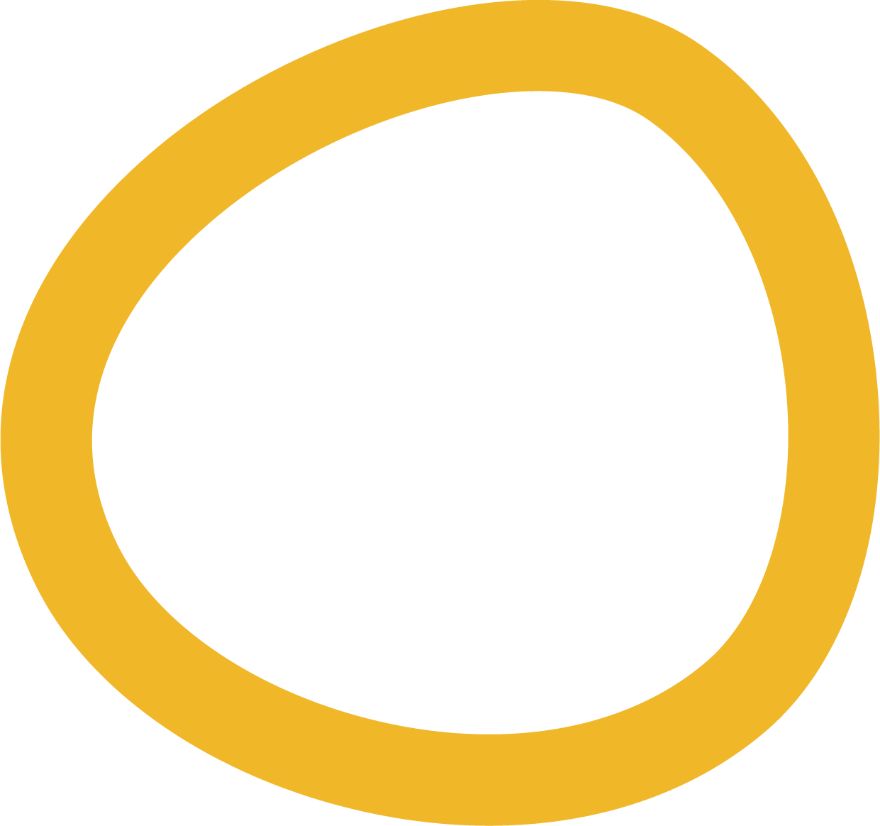 Anello circolare giallo su sfondo nero