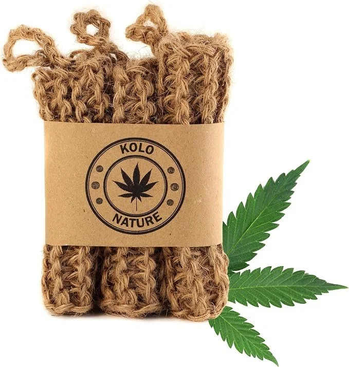Hemp is one of the best materials to buy to help the environment and keep your home natural and non-toxic. This versatile fiber has so many uses, one of which is household sponges. These fantastic hand-made sponges are biodegradable and compostable, 