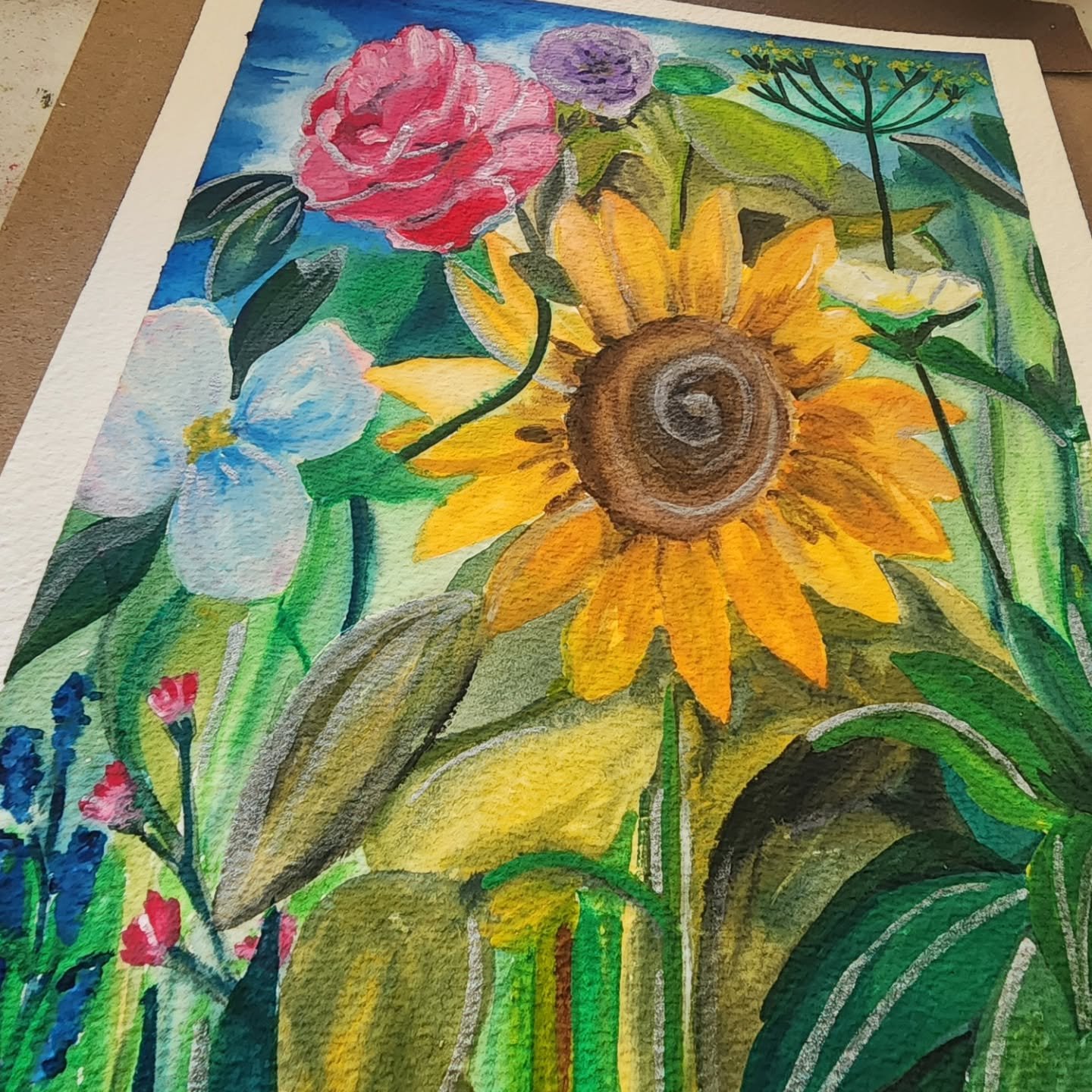 Definitely in a watercolor mood lately 😌

#watercolorpainting🎨🖌️ #lately