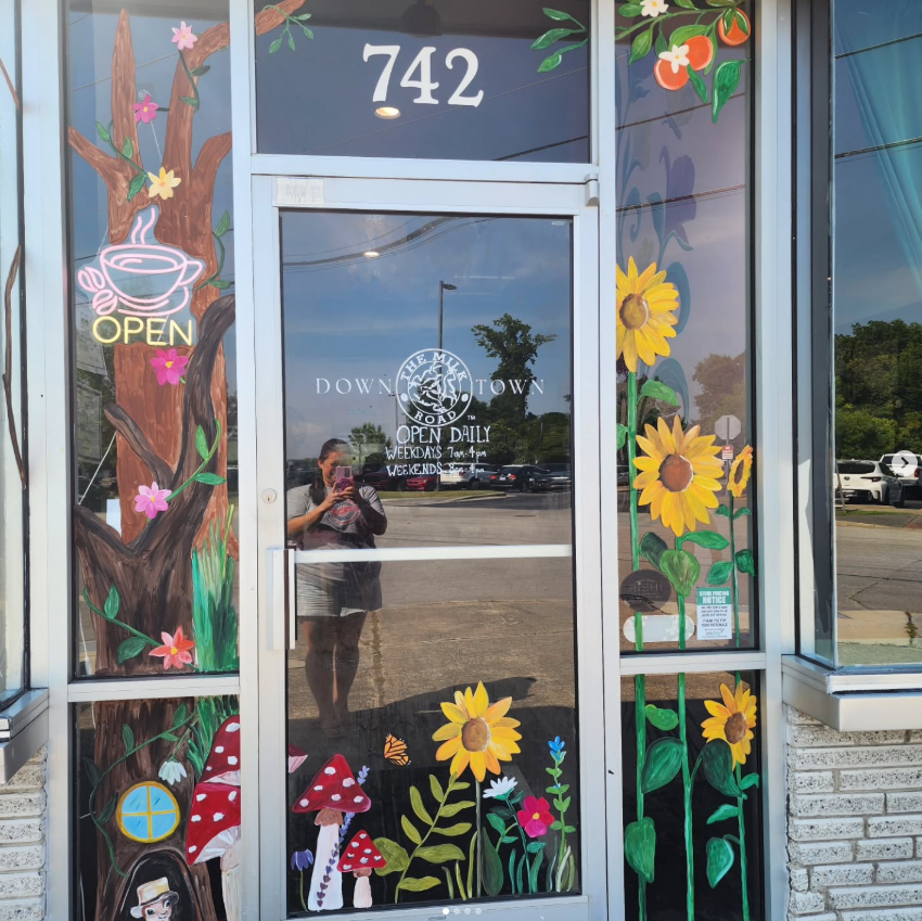Tara Peterson is a self taught artist based in Jacksonville, NC and owner of Detourthirty9 LLC, established in 2023 after transitioning from a 14-year career in the North Carolina Public School System.