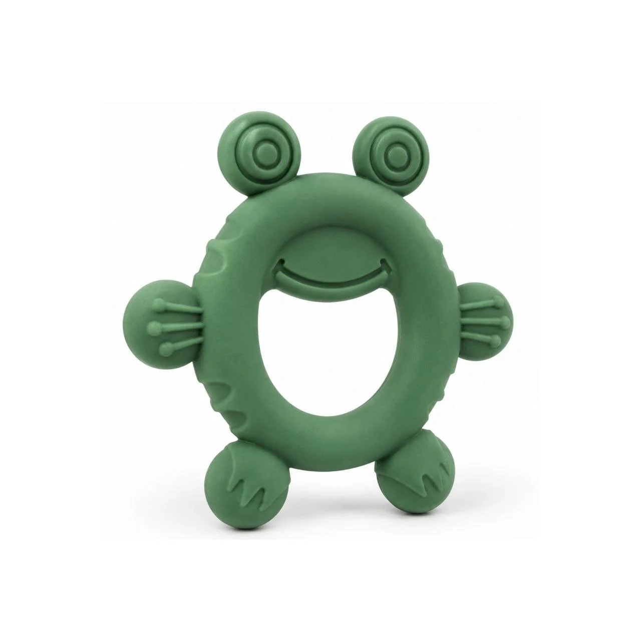 Mordedor de silicona para bebés PureNest | Diseño de rana sin BPA