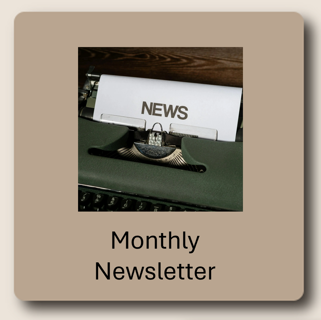 Monthly Newsletter available here - events and calendars included.