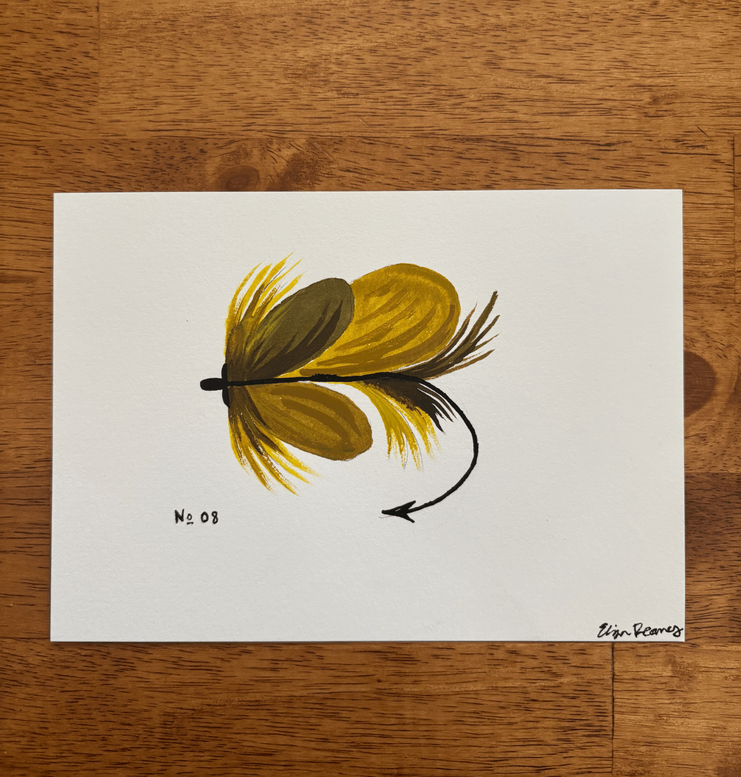 Yellow Fly: No. 08