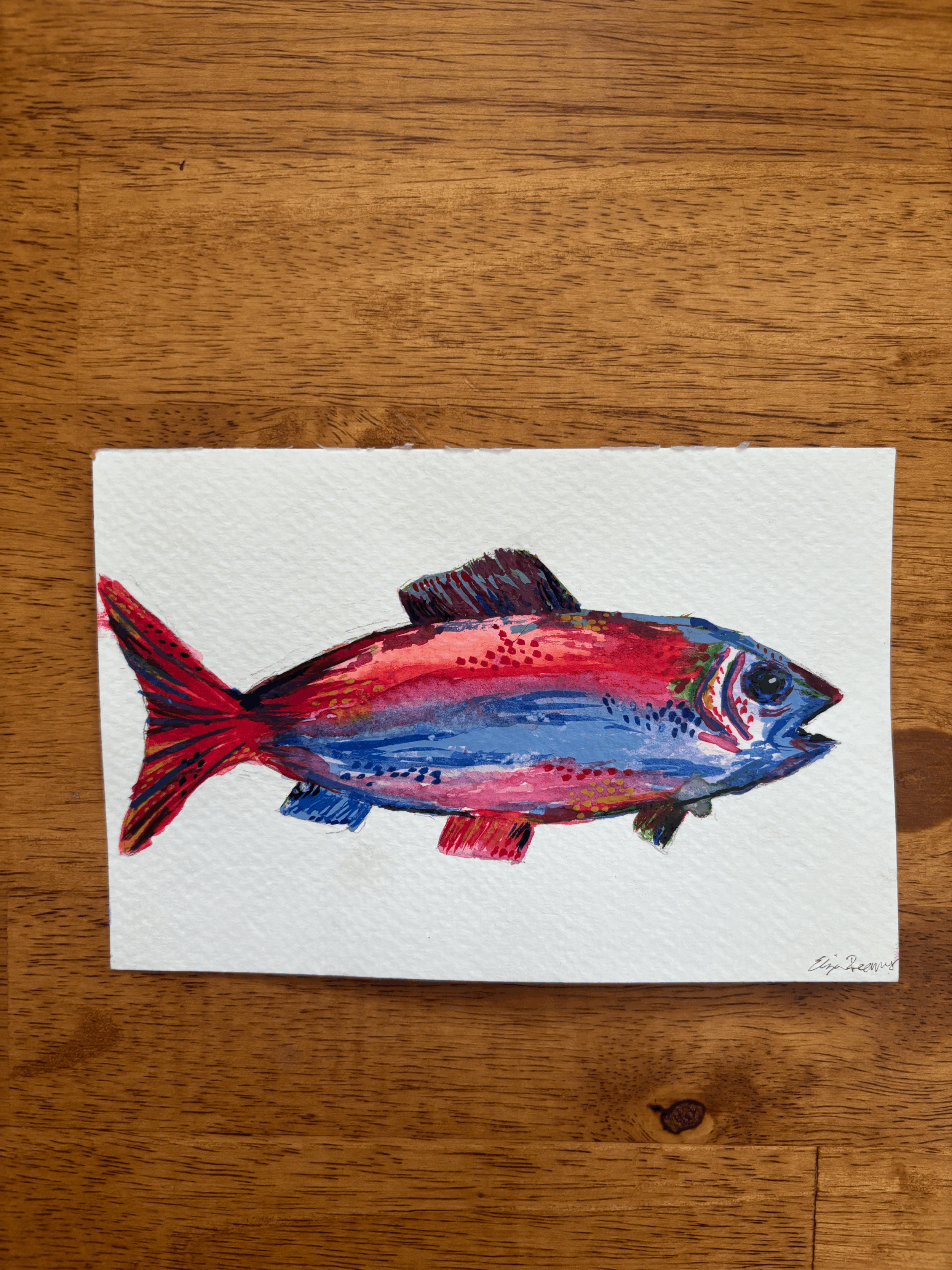 Abstract "Rainbow" Trout