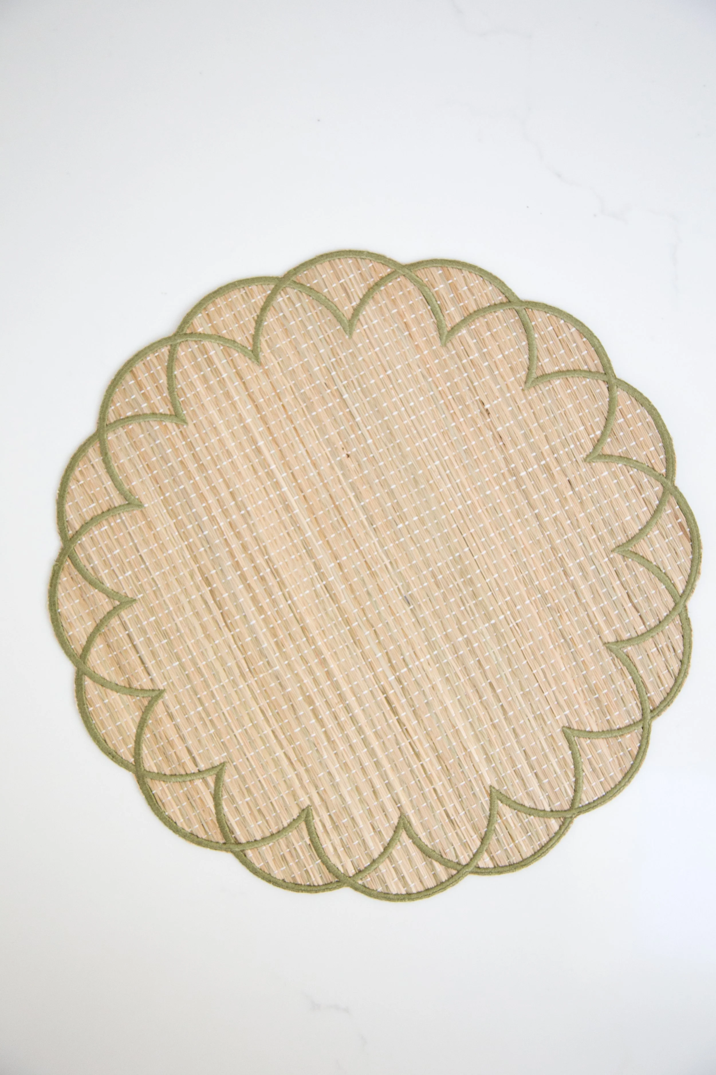 Straw Placemat Charger