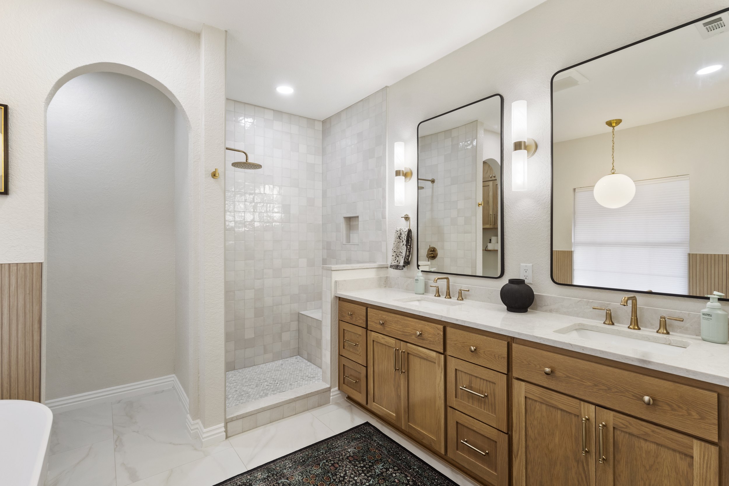 Designer-Led Primary Bathroom Remodel