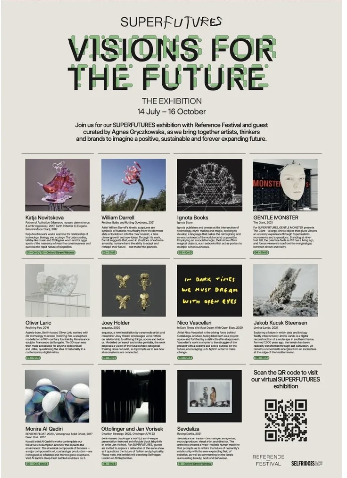 Selfridges SuperFutures poster.png