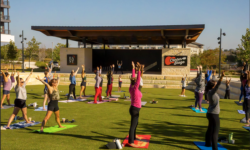 Yoga at Center Stage: New Year Edition