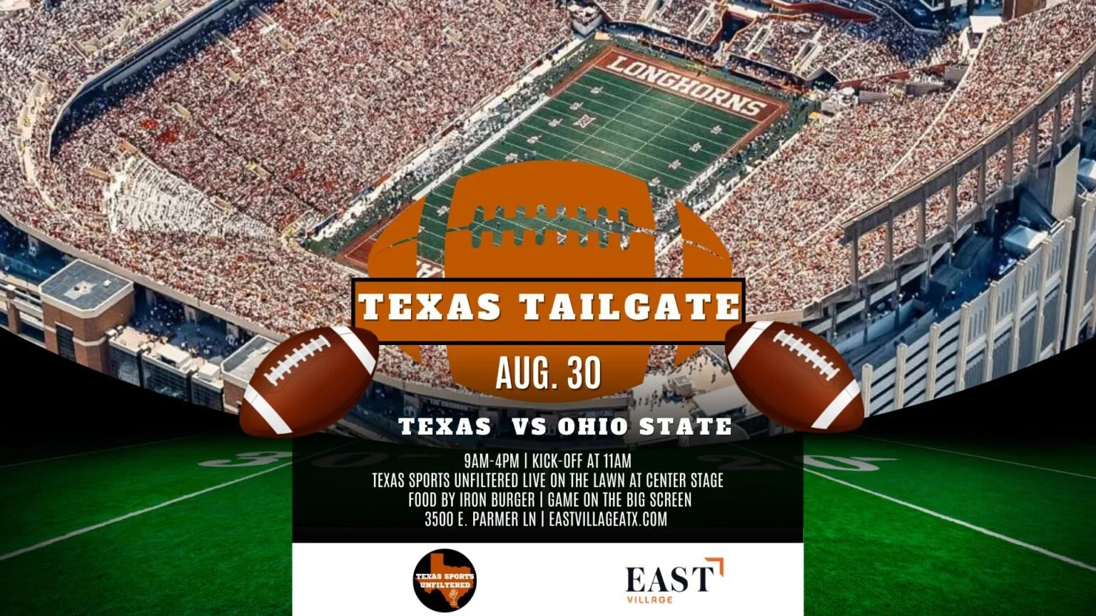 Texas Tailgate at EastVillage